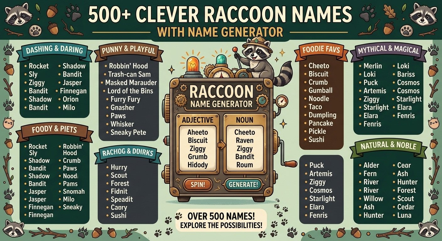 Raccoon Names