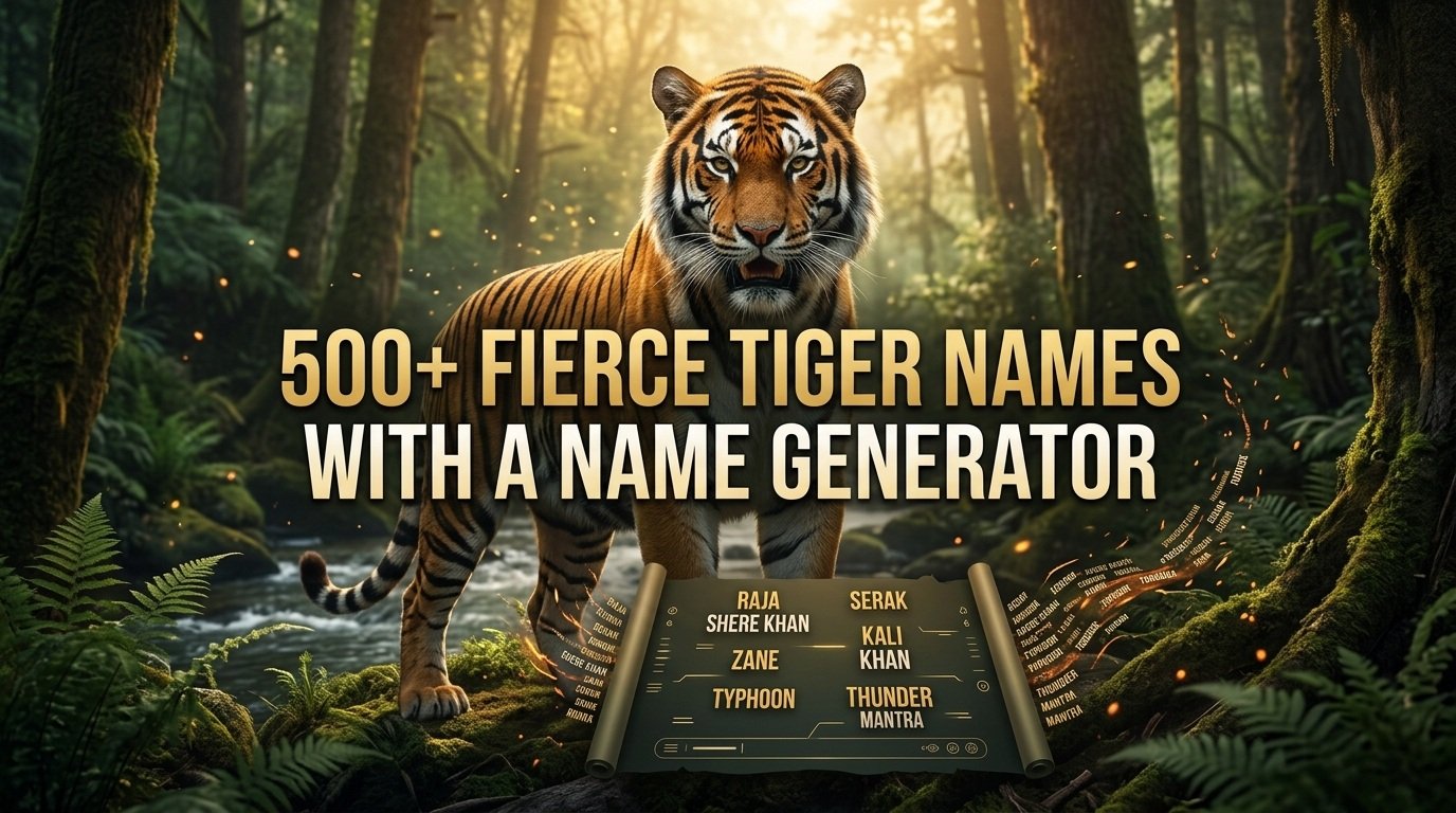 Tiger-Names