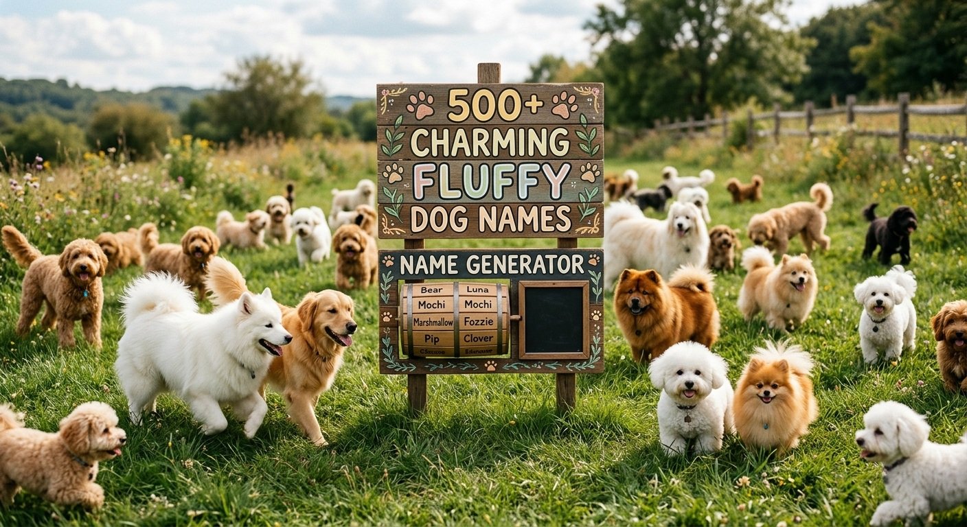 Fluffy Dog Names