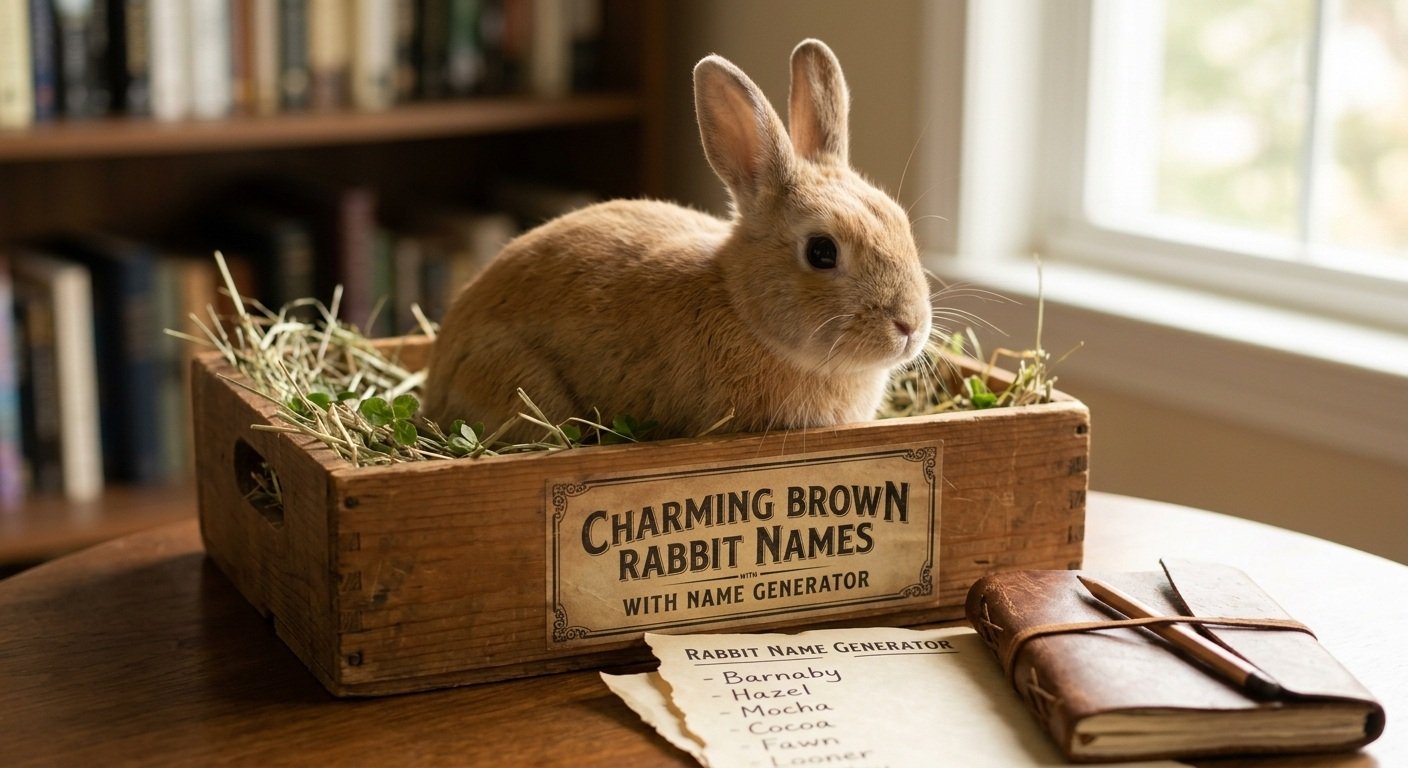 Brown Rabbit Names