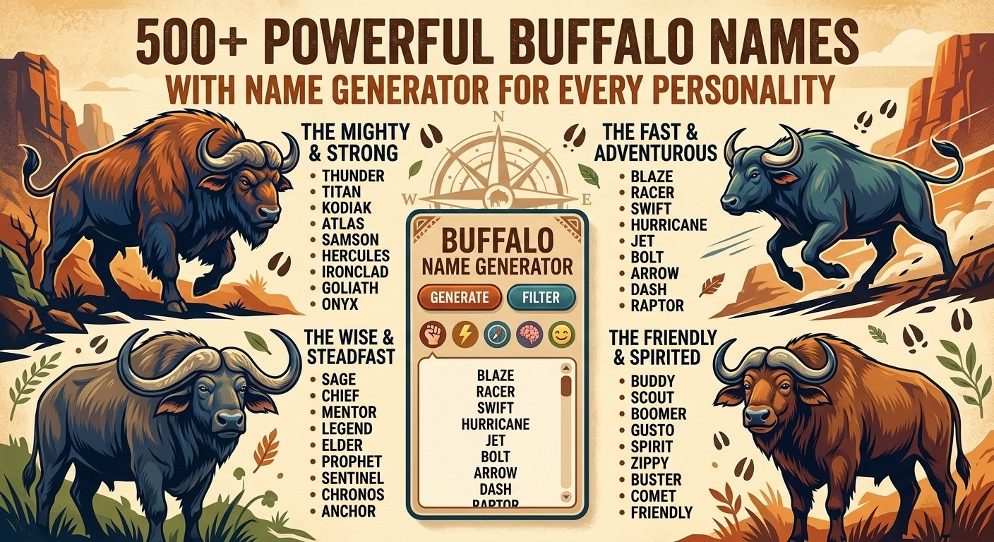 Buffalo Names