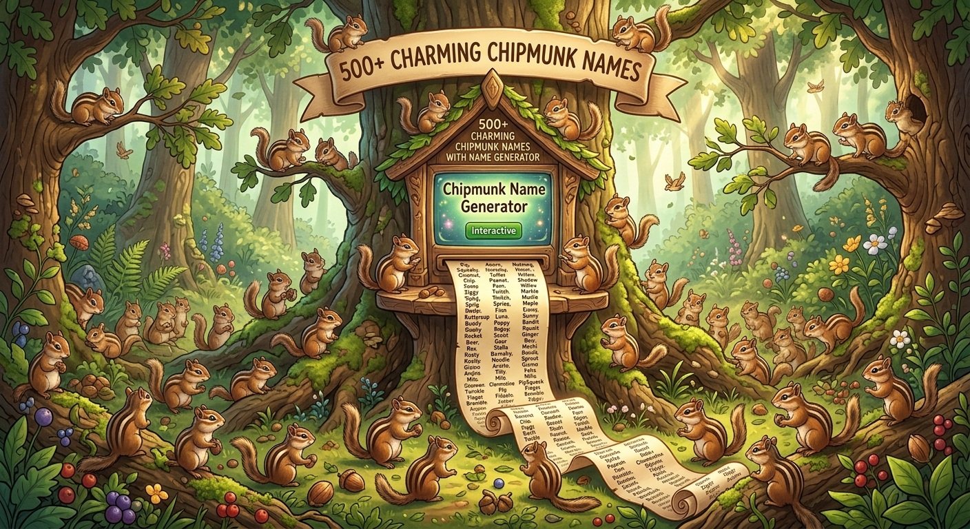 Chipmunk Names