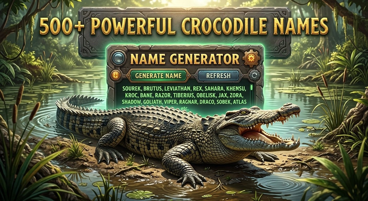 Crocodile Names