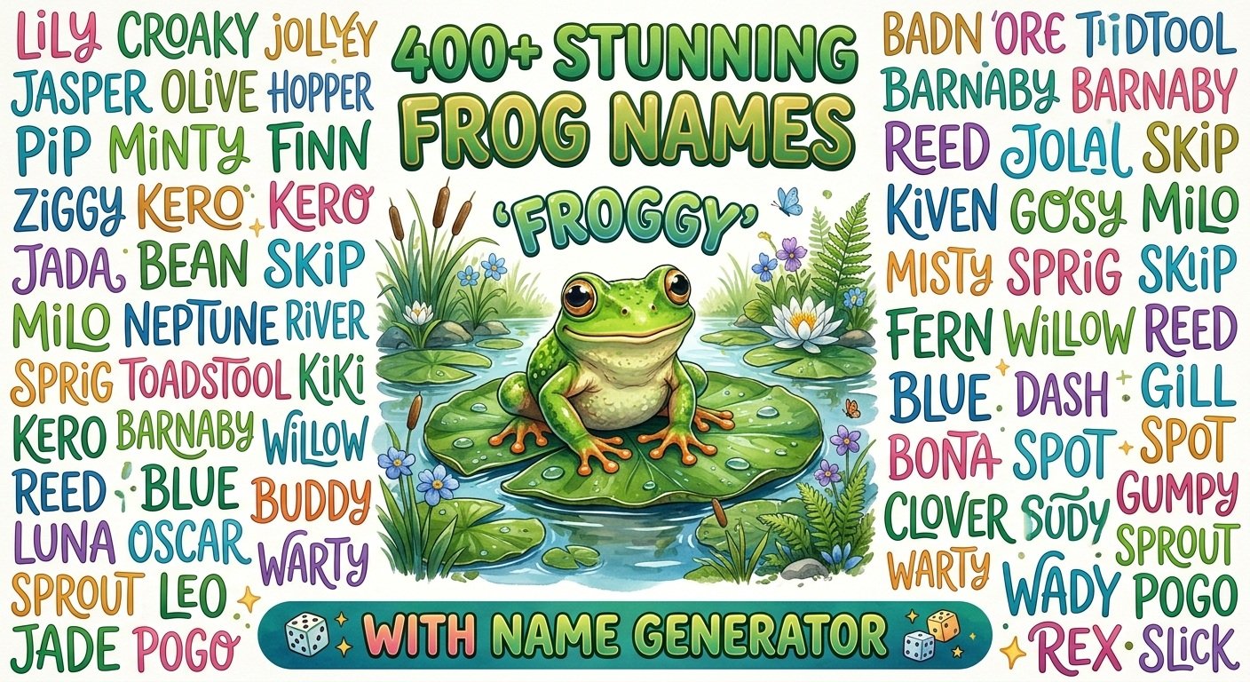 Frog Names