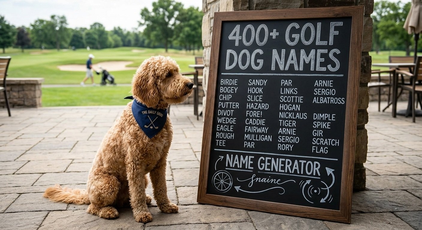 Golf Dog Names