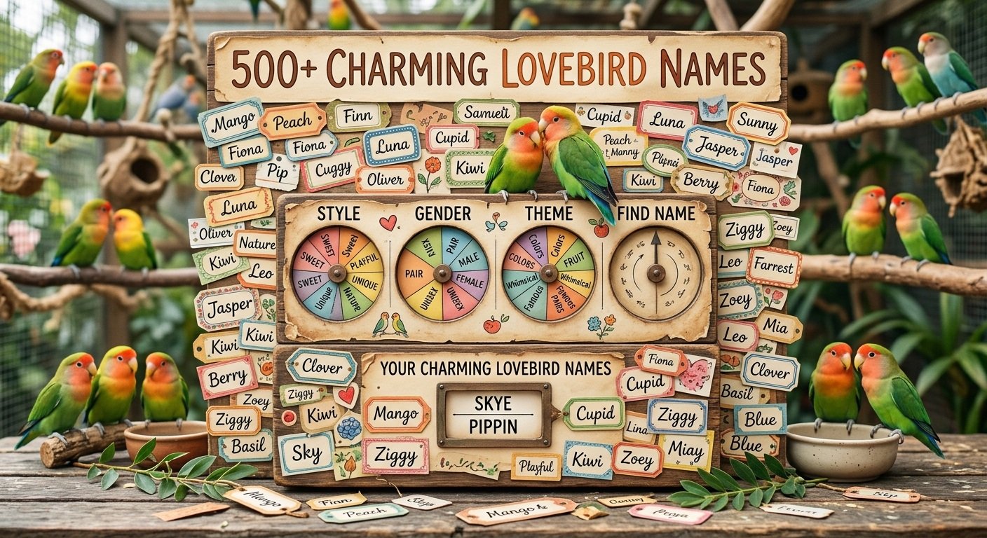 Lovebird Names