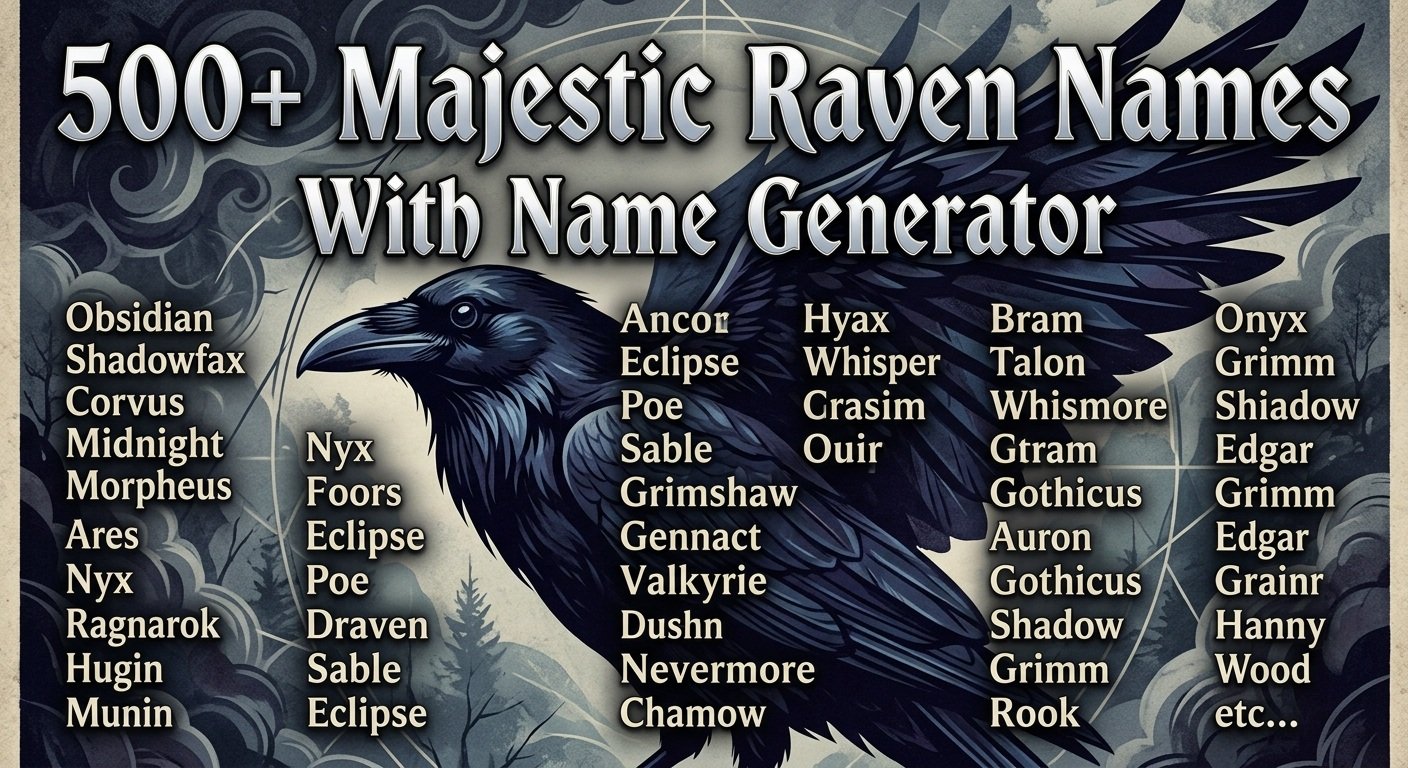 Raven Names