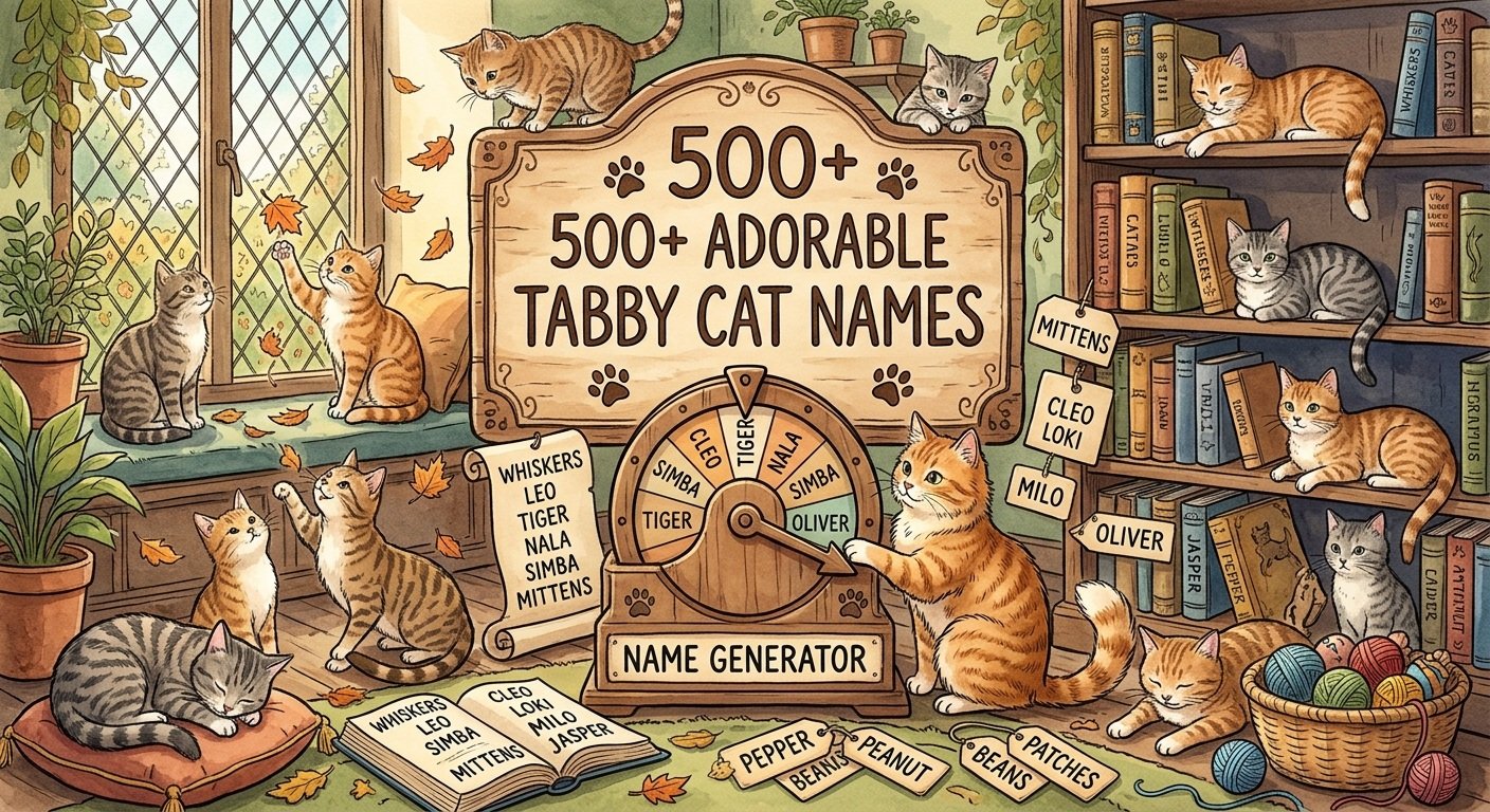 Tabby Cat Names